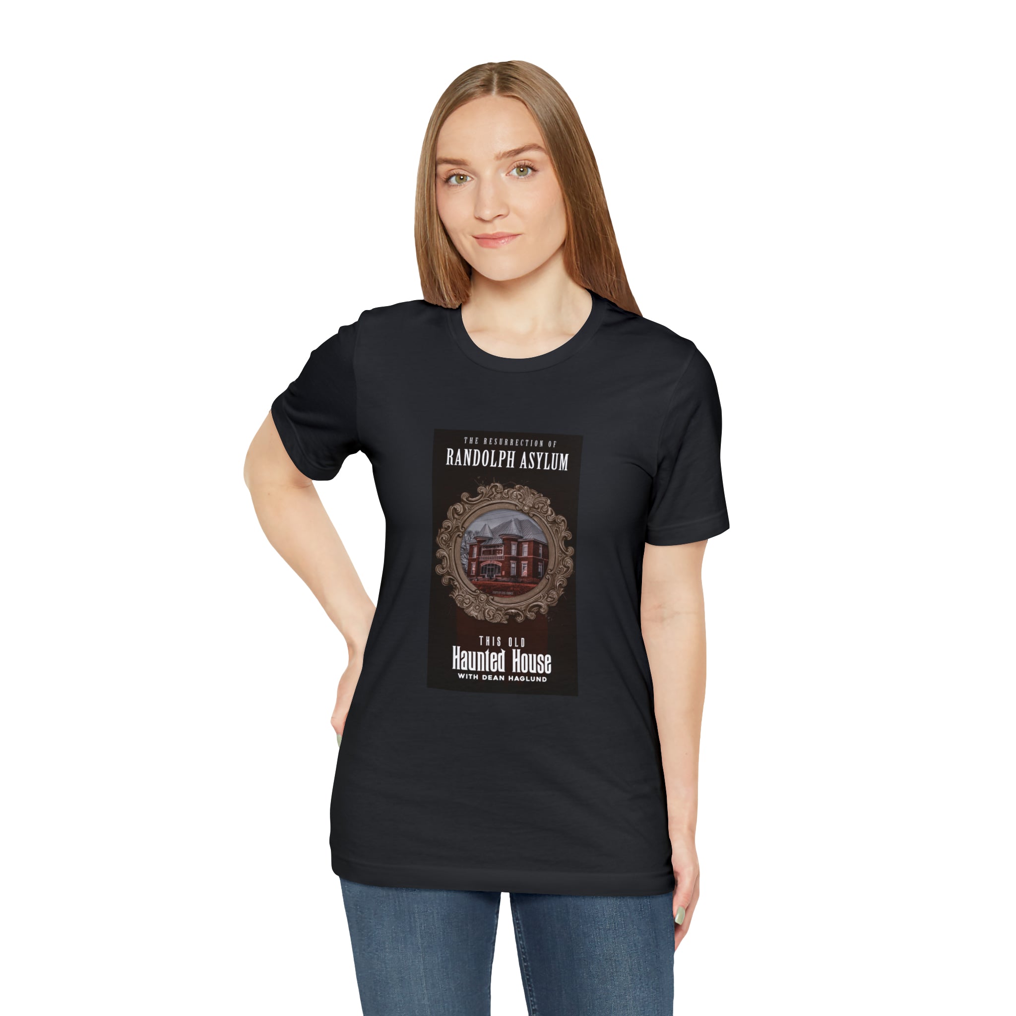 Randolph Asylum from "This Old Haunted House with Dean Haglund"  Unisex Gallery Tee